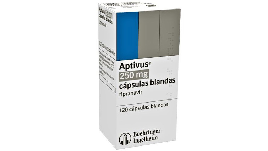 Aptivus 250 Mg 120 Capsulas Blandas